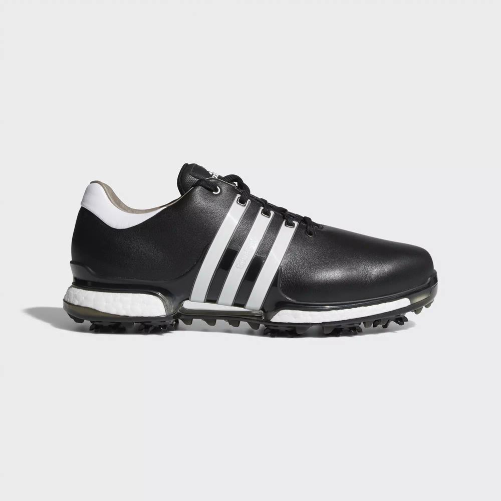 Adidas Tour 360 2.0 Wide Tenis De Golf Negros Para Hombre (MX-37562)